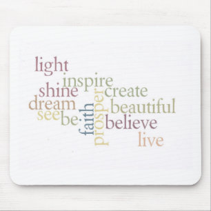 Inspirier Faith Mousepad