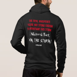 INSPIRIER FAITHFUL KRIEGSQUOTE FÜR IHN / IHR ZIPUP HOODIE