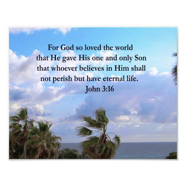 INSPIRIER JOHN 3:16 FOTO (Vorne)