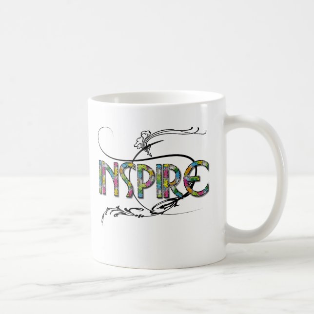 "Inspirier" Kaffeezubereitung Tasse (Rechts)