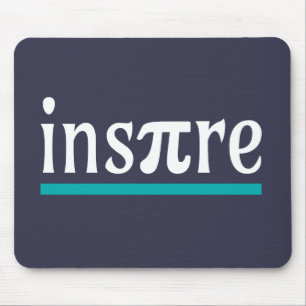 Inspirier Math Pun Funny Inspiration Mousepad