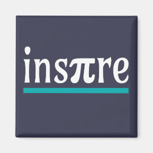 Inspirier Mathe Pun Funny Inspiration Magnet