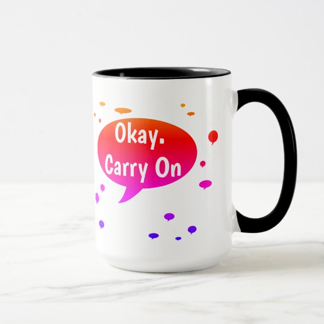 Inspirier mich! Projektleiter-Ideen Lustige Zitate Tasse (Rechts)