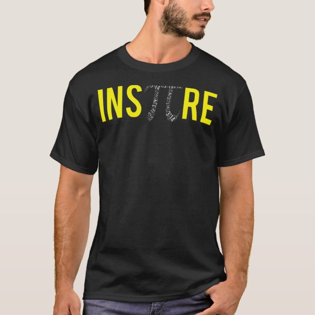 Inspirier Pi TShirt 3.14 Mathematiklehrer Pi Natio (Vorderseite)