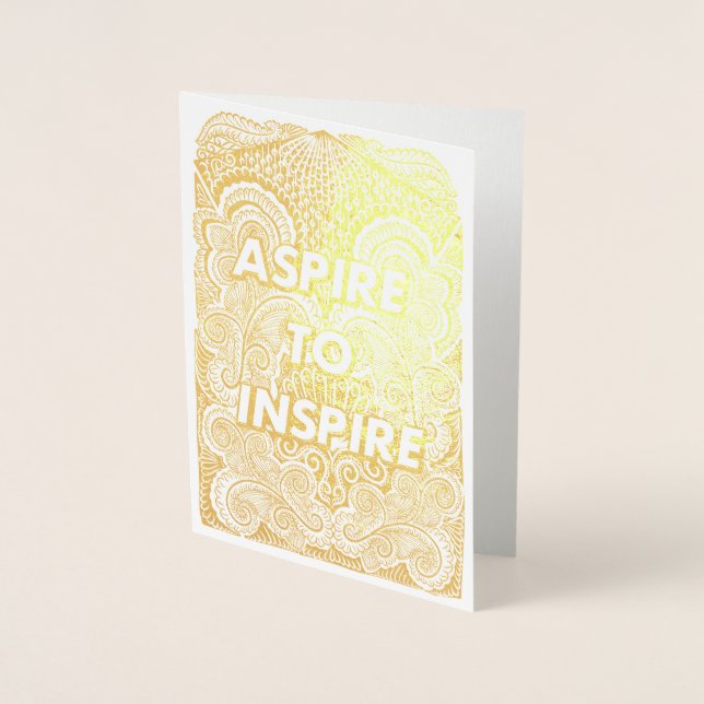 INSPIRIER - positives Angebot Folienkarte (Vorderseite)