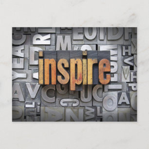 Inspirier Postkarte