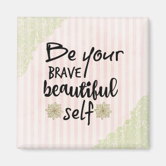 Inspirier: Seien Sie selbst Kostenvoranschlag Magnet