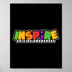 Inspirier Semicolon Suicide Awareness Project Poster