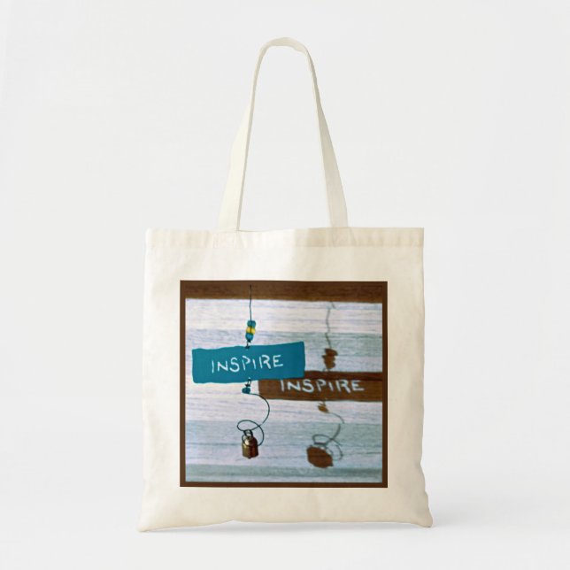 Inspirier Tote Bag Tragetasche (Vorne)