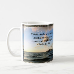 INSPIRIER von PSALM 118:24 VERSE Tasse