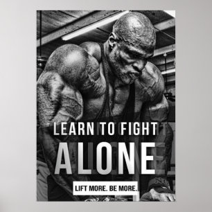 Inspirier-Zitat - Motivierend Poster erstellen