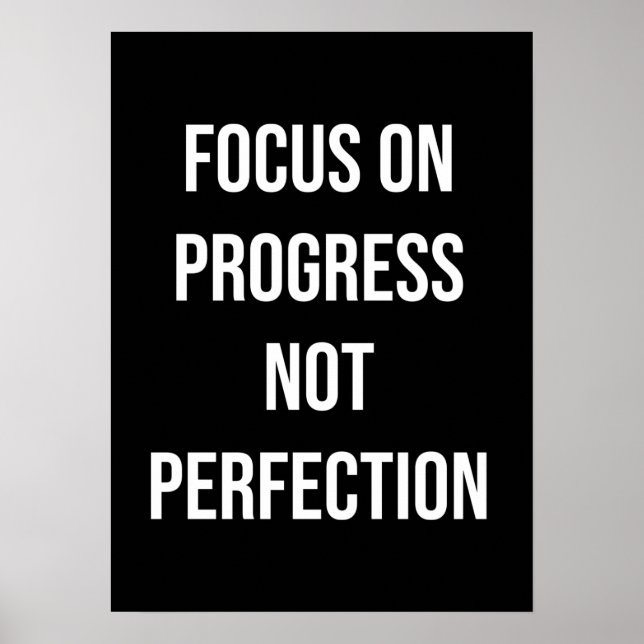 Inspirier-Zitat - Motivierend Poster erstellen (Vorne)