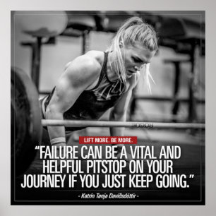 Inspirier-Zitat - Motivierend Poster erstellen