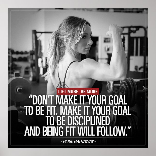 Inspirier-Zitat - Motivierend Poster erstellen (Vorne)