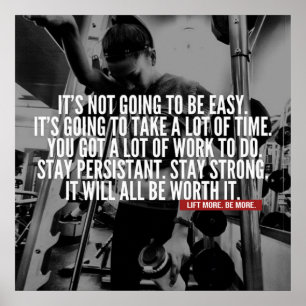 Inspirier-Zitat - Motivierend Poster erstellen