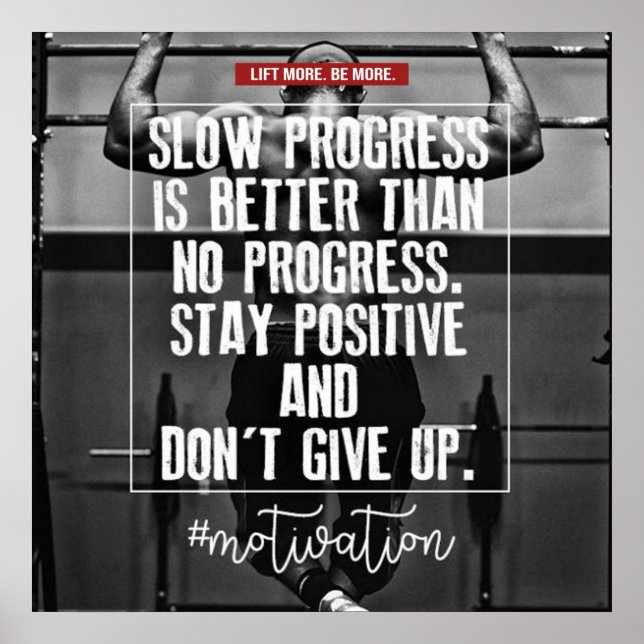 Inspirier-Zitat - Motivierend Poster erstellen (Vorne)