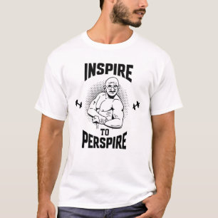 inspirier zu perspire, Fitness T-Shirt