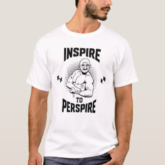 inspirier zu perspire, Fitness T-Shirt