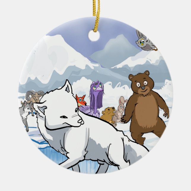 Inspirieren der Verzierung Keramikornament (Vorne)