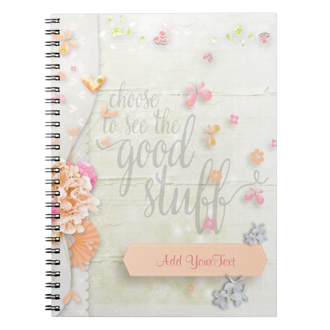 Inspirieren Sie - beschließen Sie, das gute Notizblock (Vorderseite)