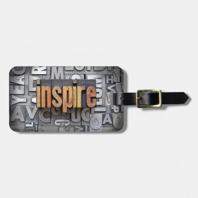 Inspirieren Sie Gepäckanhänger (Vorderseite horizontal)