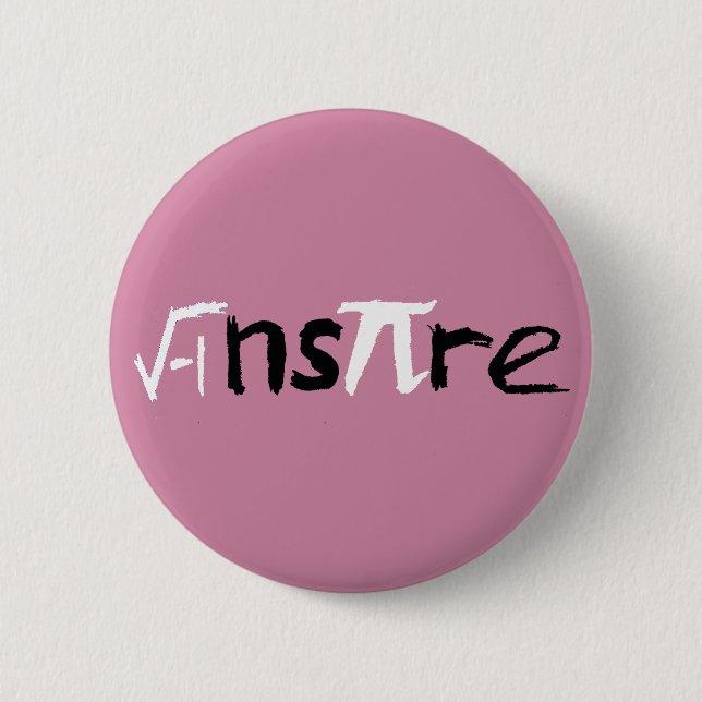 Inspirieren Sie Mathe-Knopf Button (Vorderseite)