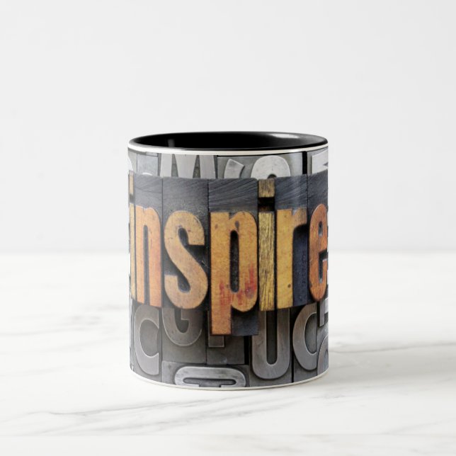 Inspirieren Sie Zweifarbige Tasse (Mittel)
