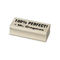 Inspirierend "100% PERFEKT!" Briefmarke aus Kautsc