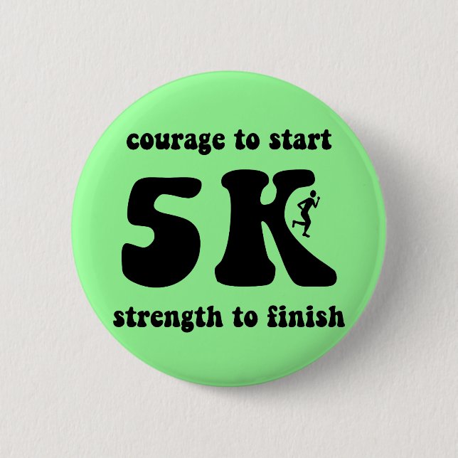 Inspirierend 5K Button (Vorderseite)