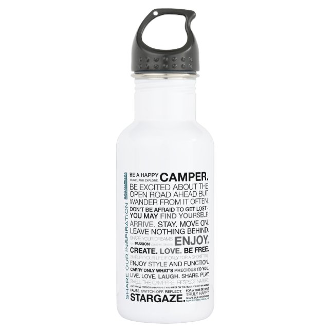 Inspirierend 946 ml trinkflasche (Vorderseite)
