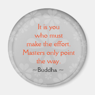 Inspirierend Buddha-Zitat-Magnet Magnet