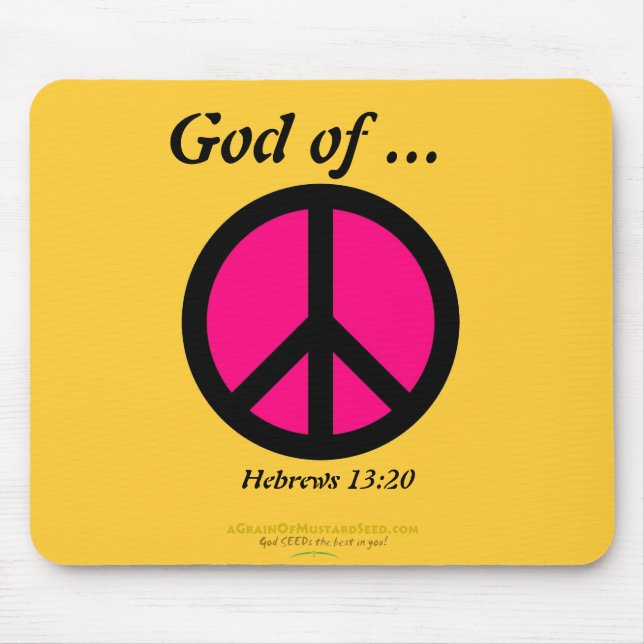 inspirierend Christlich Mousepad (Vorne)