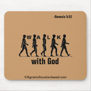 inspirierend Christlich Mousepad