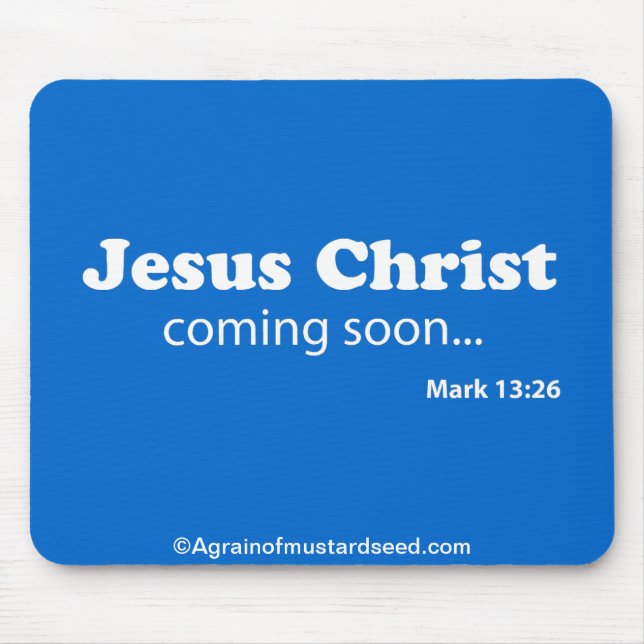 inspirierend Christlich Mousepad (Vorne)