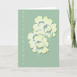 Inspirierend Denken an Sie Grußkarte Karte