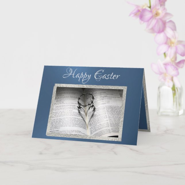 Inspirierend Frohe Ostern Karte (Orchidee)