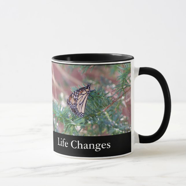 Inspirierend Geschenk-Leben-Änderungen Tasse (Rechts)