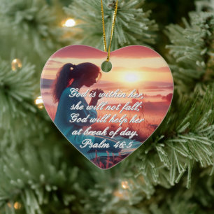 'Inspirierend Glaube'-Ornament Ornament