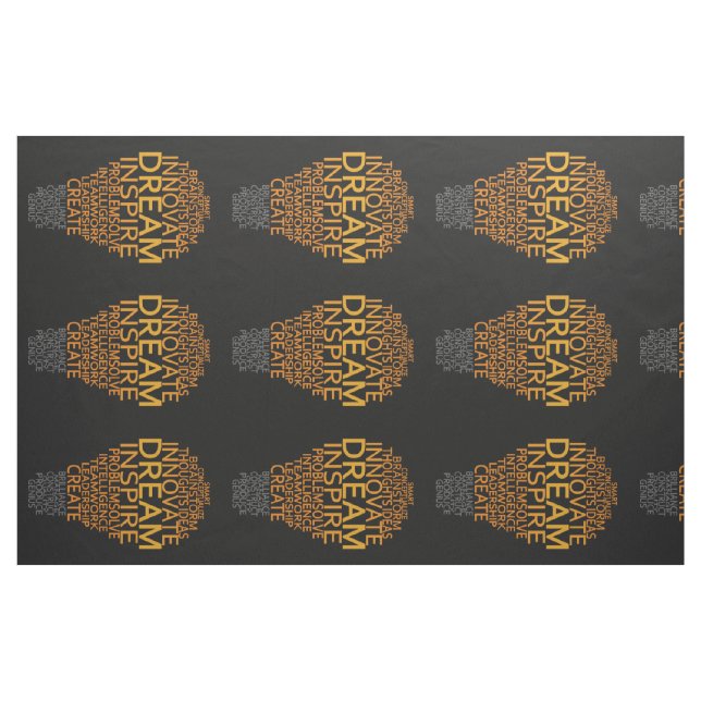 Inspirierend Glühlampegewohnheitsgewebe Stoff (Fat Quarter (45,7 x 55,9 cm))