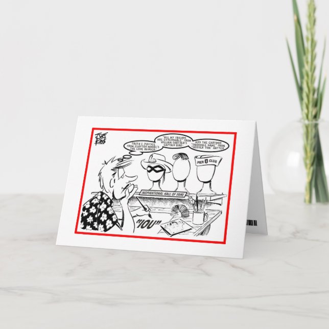 INSPIRIEREND: "IOU " KARTE (Vorderseite)