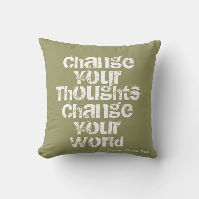 Inspirierend Kissen (Vorderseite)