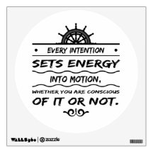 Inspirierend Kreis-Wand-Abziehbild