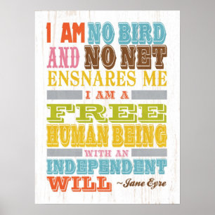 Inspirierend Kunst - Jane Eyre Poster