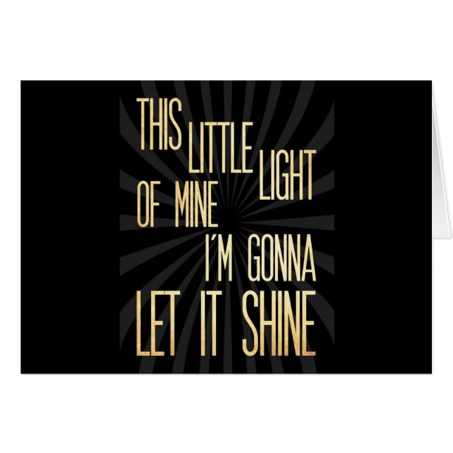 Inspirierend Kunst - wenig Licht (Vorderseite (Horizontal))