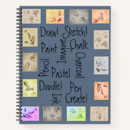 Inspirierend Kunstwörter Antike Zeichnungen Notizbuch