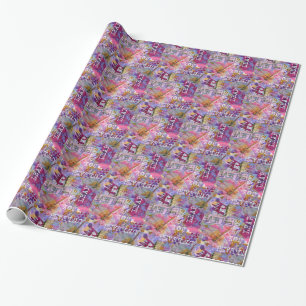Inspirierend Libellen-Packpapier Geschenkpapier