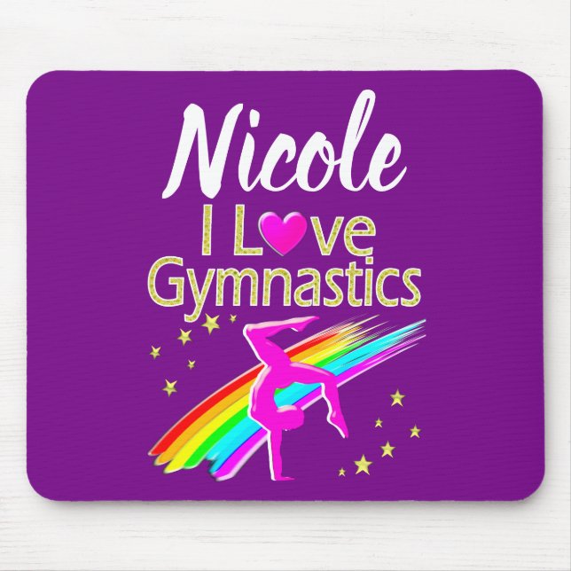 INSPIRIEREND LIEBE GYMNASTICS-DESIGN MOUSEPAD (Vorne)