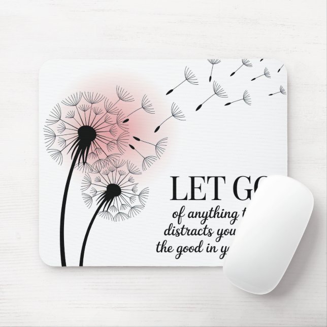 Inspirierend Loslassen Mousepad (Mit Mouse)