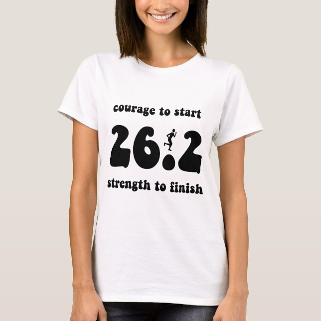 Inspirierend Marathon T-Shirt (Vorderseite)