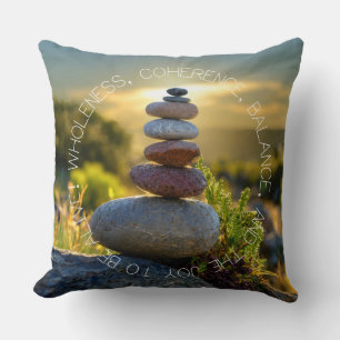 Inspirierend, Meditativ, Erhebend Kissen